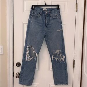 Agolde 90s Jeans distressed size 26. READ